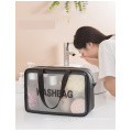 PVC Transparent Waterproof Cosmetic Bag Travel Toiletry Bag Cosmetic Storage Bag Makeup Bags